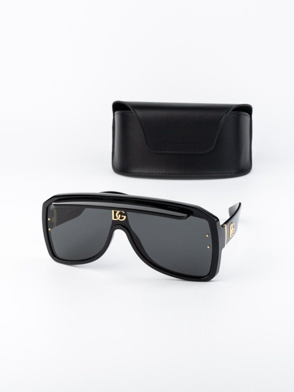 D&G Women Sunglasses Black Grey DG6205 501/87 NEW AUTHENTIC